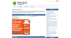 Desktop Screenshot of herbtreatment.com