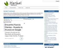 Tablet Screenshot of herbtreatment.com